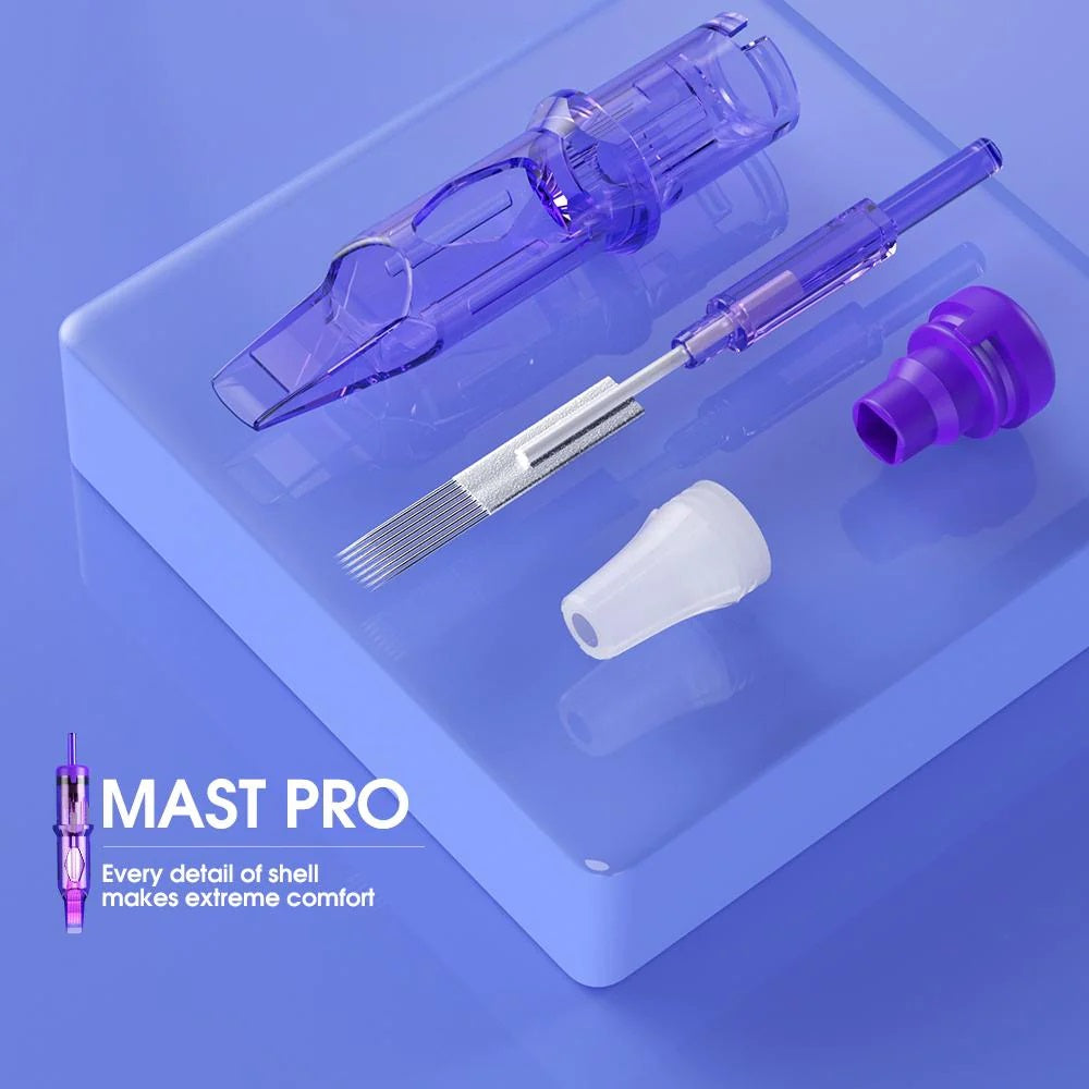 1219RM Mast PRO Tattoo Cartridge Needle 0.35mm – Box of 20