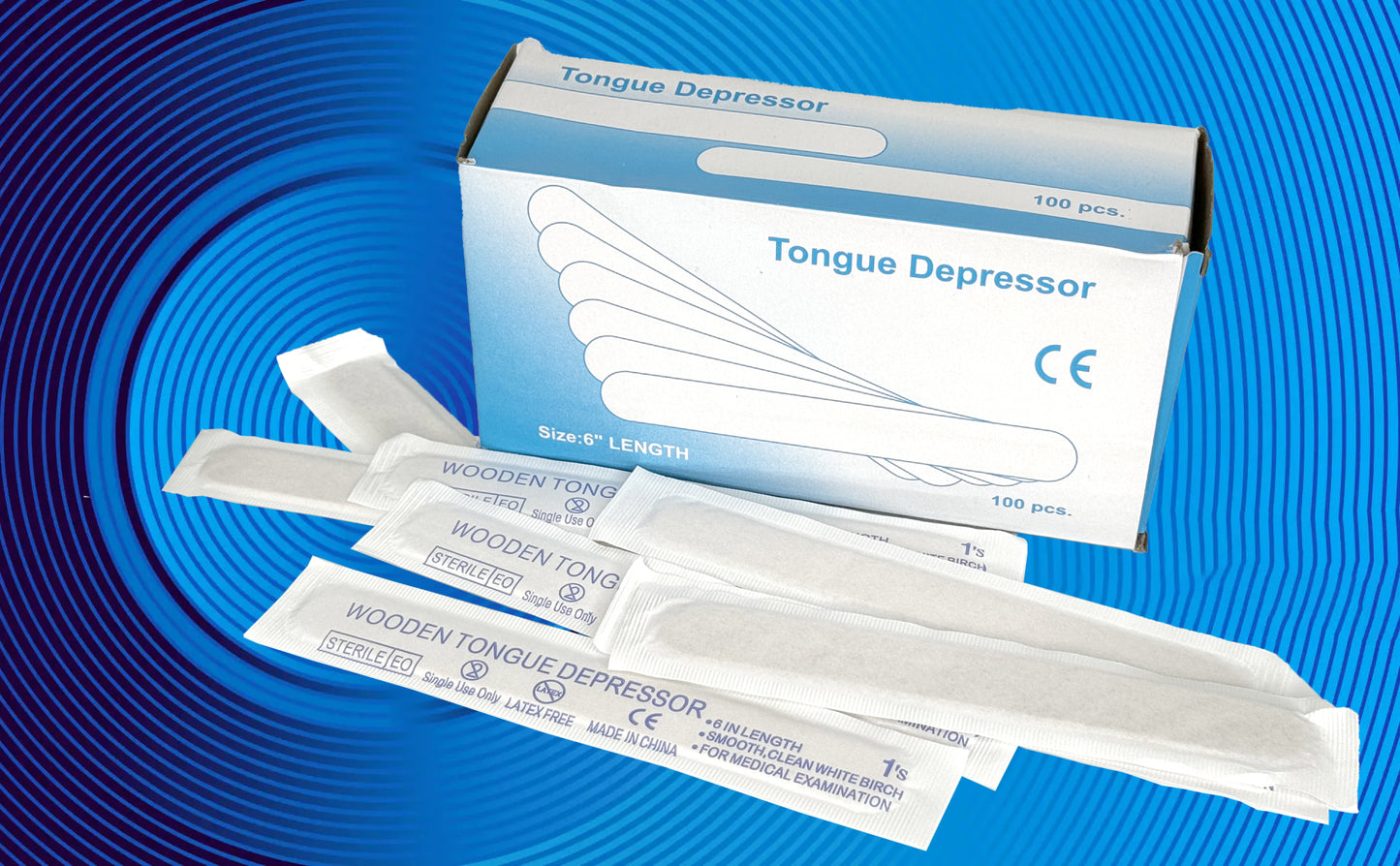 Tongue depressors 100 units