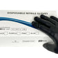 Black Disposable Nitrile Gloves, no powder