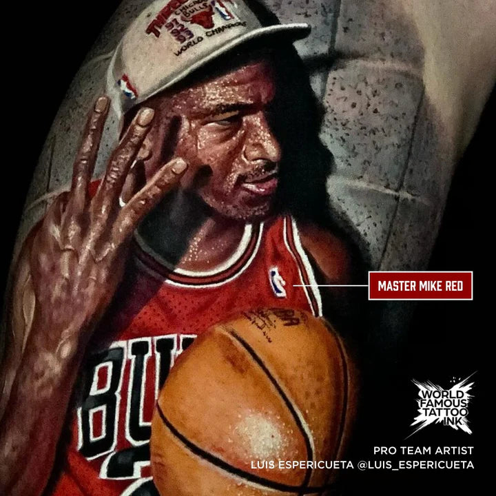 Master Mike Asian Tattoo - Master Mike Red