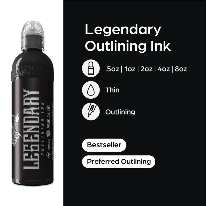 WORLD FAMOUS LEGENDARY OUTLINING INK